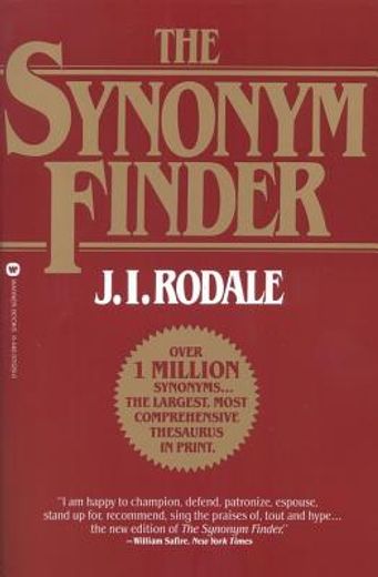 Synonym Finder (in English)