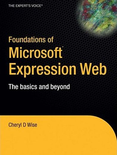 foundations of microsoft expression web,the basics and beyond