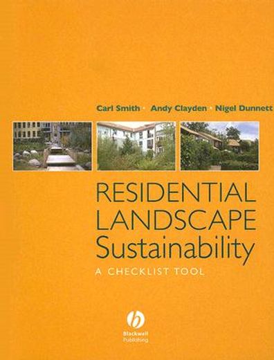 Residential Landscape Sustainability: A Checklist Tool