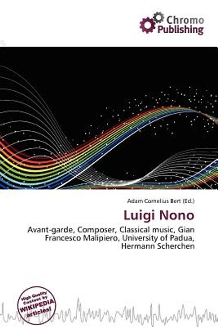 luigi nono (en Inglés) portada luigi nono (en Inglés)