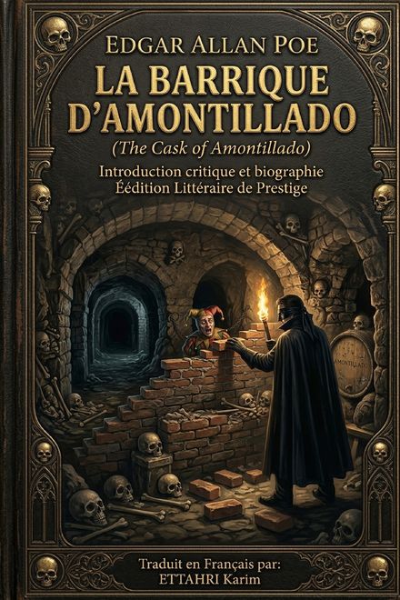 LA BARRIQUE D'AMONTILLADO (en Francés) portada LA BARRIQUE D'AMONTILLADO (en Francés)