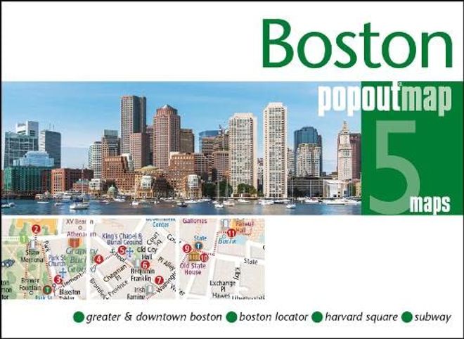 portada Boston Popout map (Popout Maps) (en Inglés)