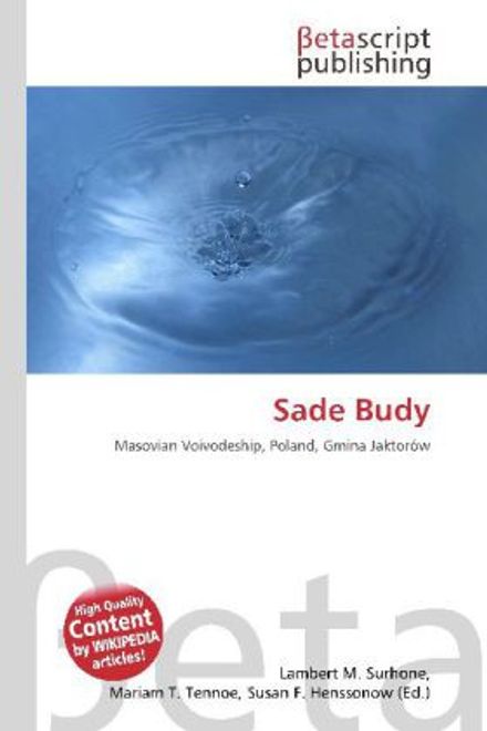 Sade Budy portada Sade Budy