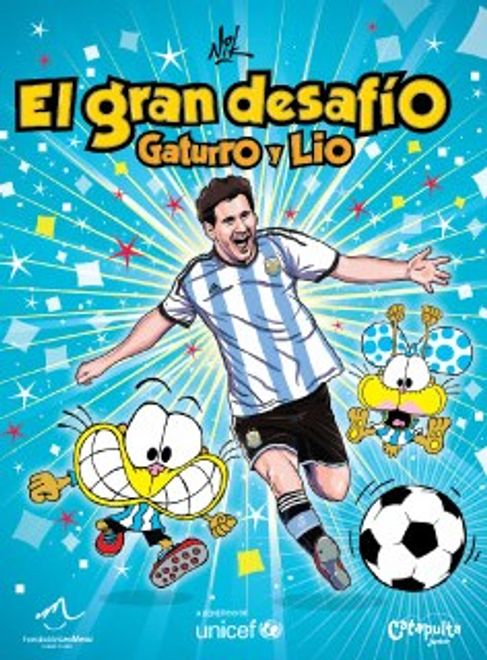 portada El Gran Desafío. Gaturro y Lio