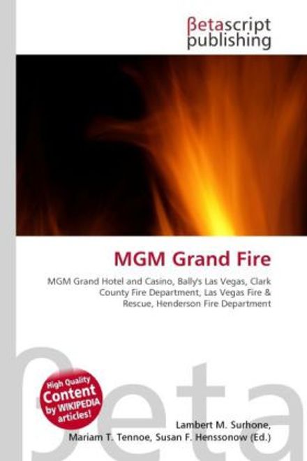 portada MGM Grand Fire (en Inglés)