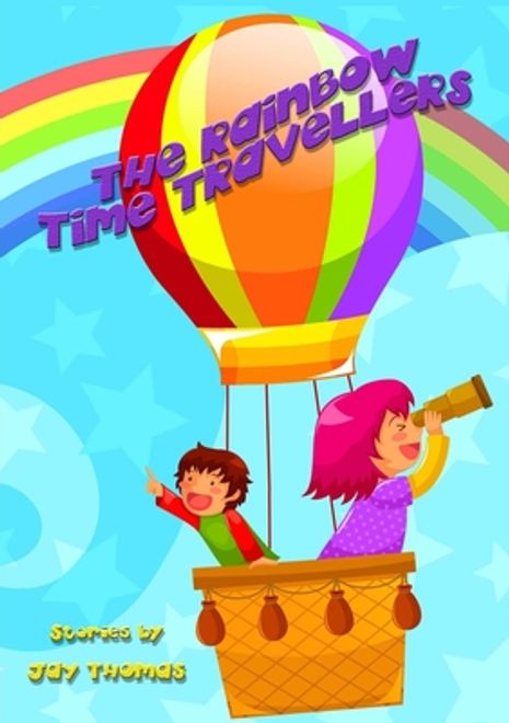 portada The Rainbow Time Travellers (en Inglés)