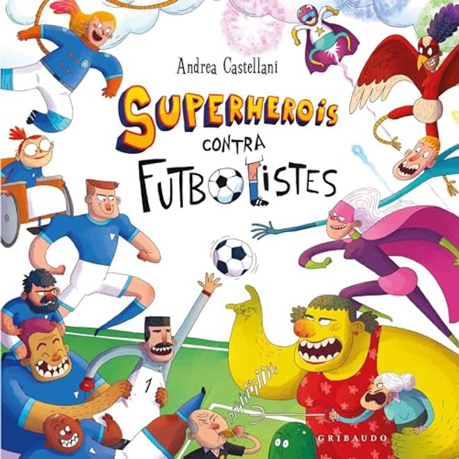 portada Superherois Contra Futbolistes (en Catalán)