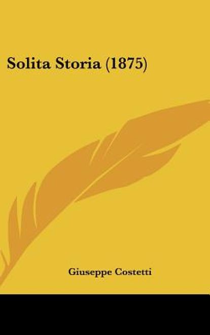portada Solita Storia (1875) (en Italiano)
