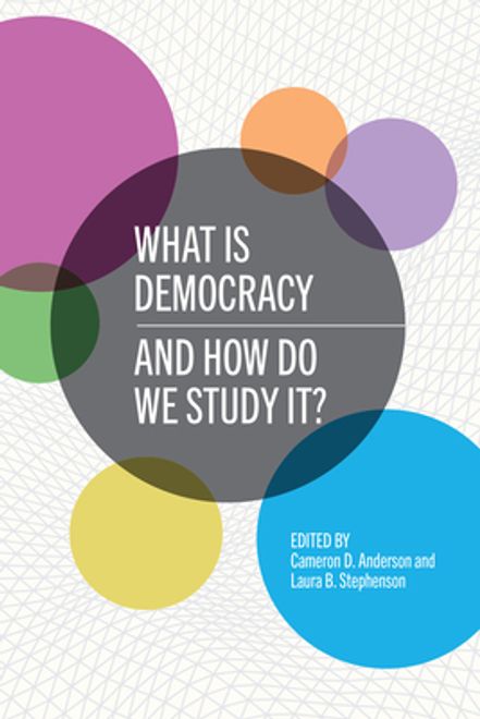 portada What Is Democracy and How Do We Study It? (en Inglés)