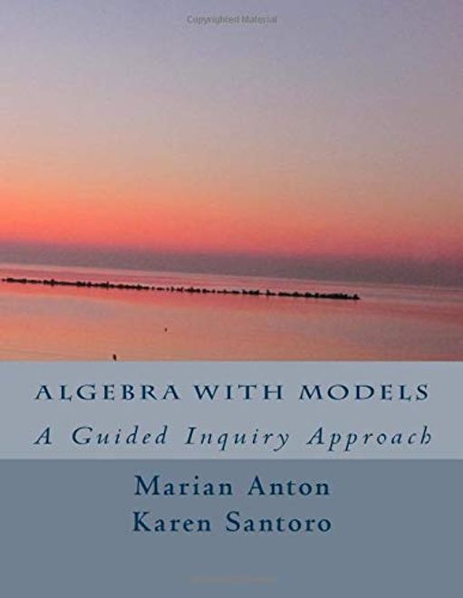portada Algebra With Models: A Guided Inquiry Approach (en Inglés)