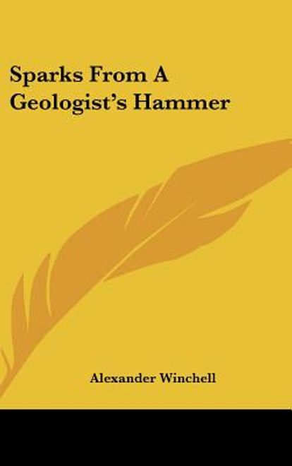 sparks from a geologist's hammer (en Inglés) portada sparks from a geologist's hammer (en Inglés)