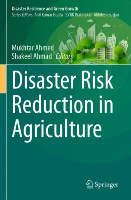 Disaster Risk Reduction in Agriculture portada Disaster Risk Reduction in Agriculture