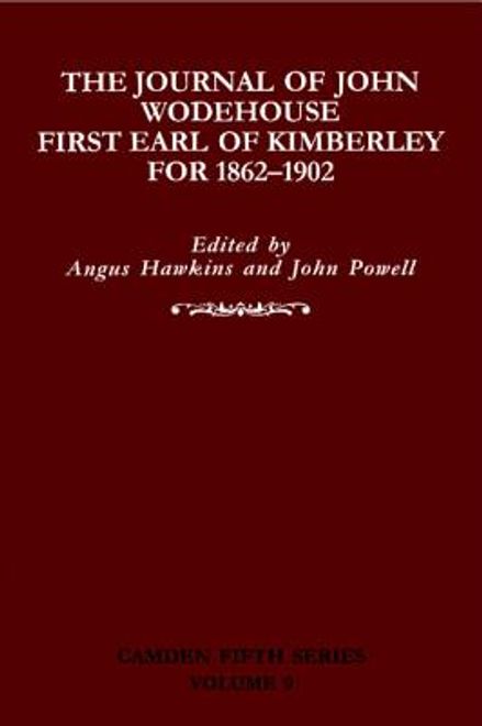 portada the journal of john wodehouse, first earl of kimberley for 1862-1902 (en Inglés)