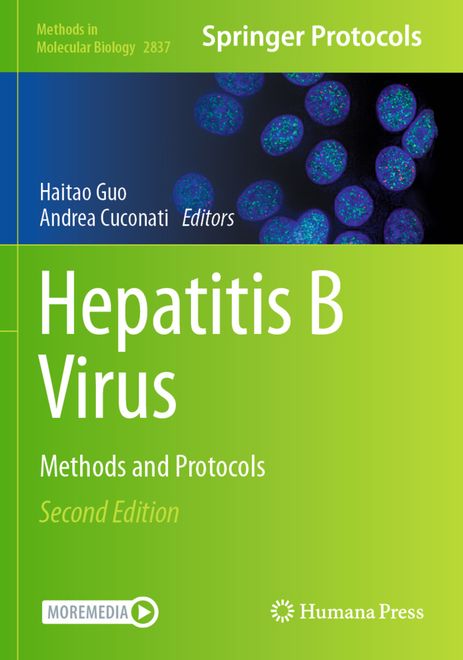 portada Hepatitis B Virus: Methods and Protocols (en Inglés)