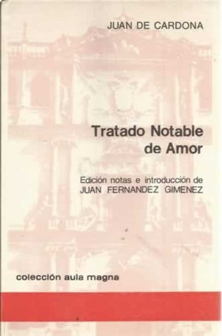 Tratado Notable De Amor portada Tratado Notable De Amor